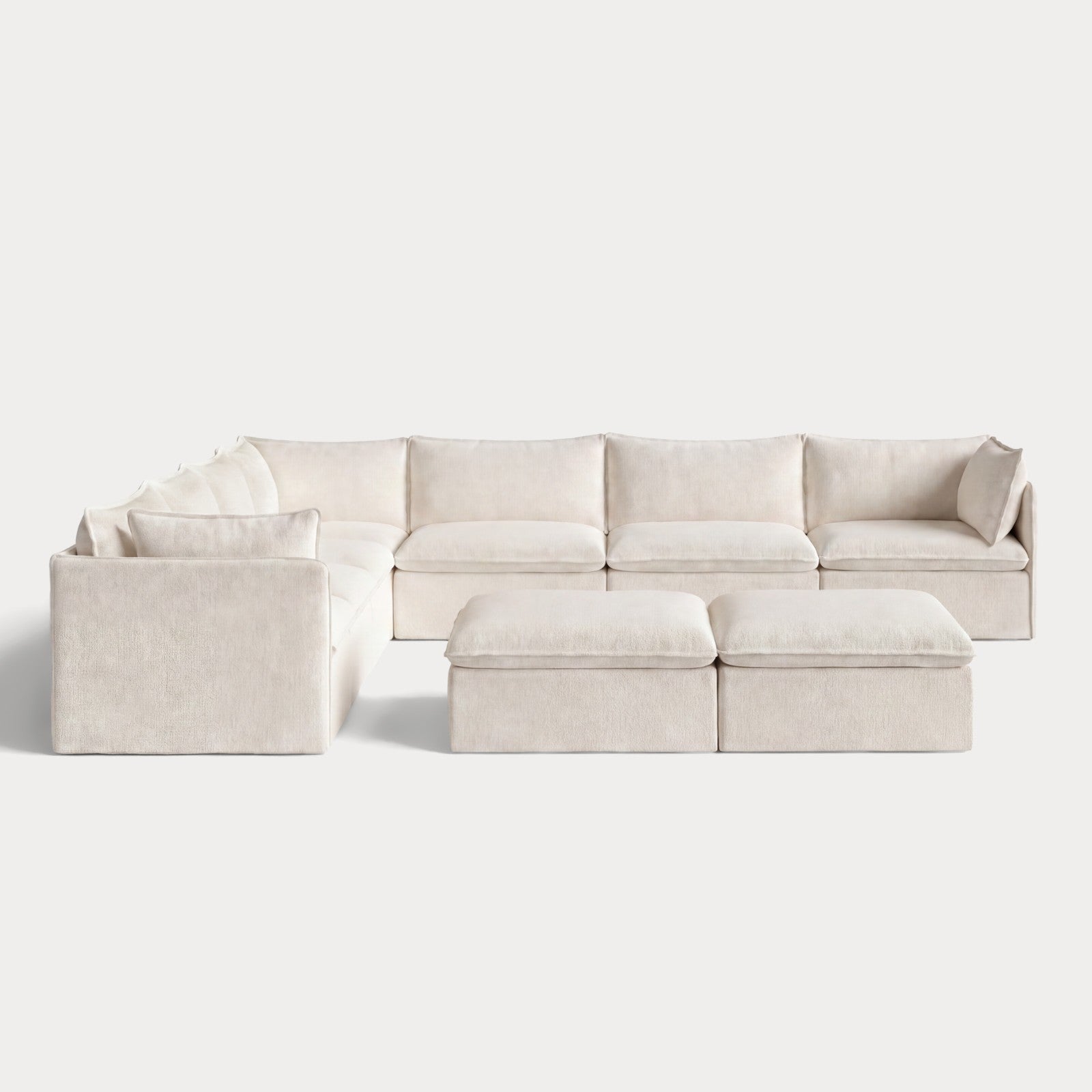 ch_front-view_7-seater-corner-sectional-bench-ottoman-creme