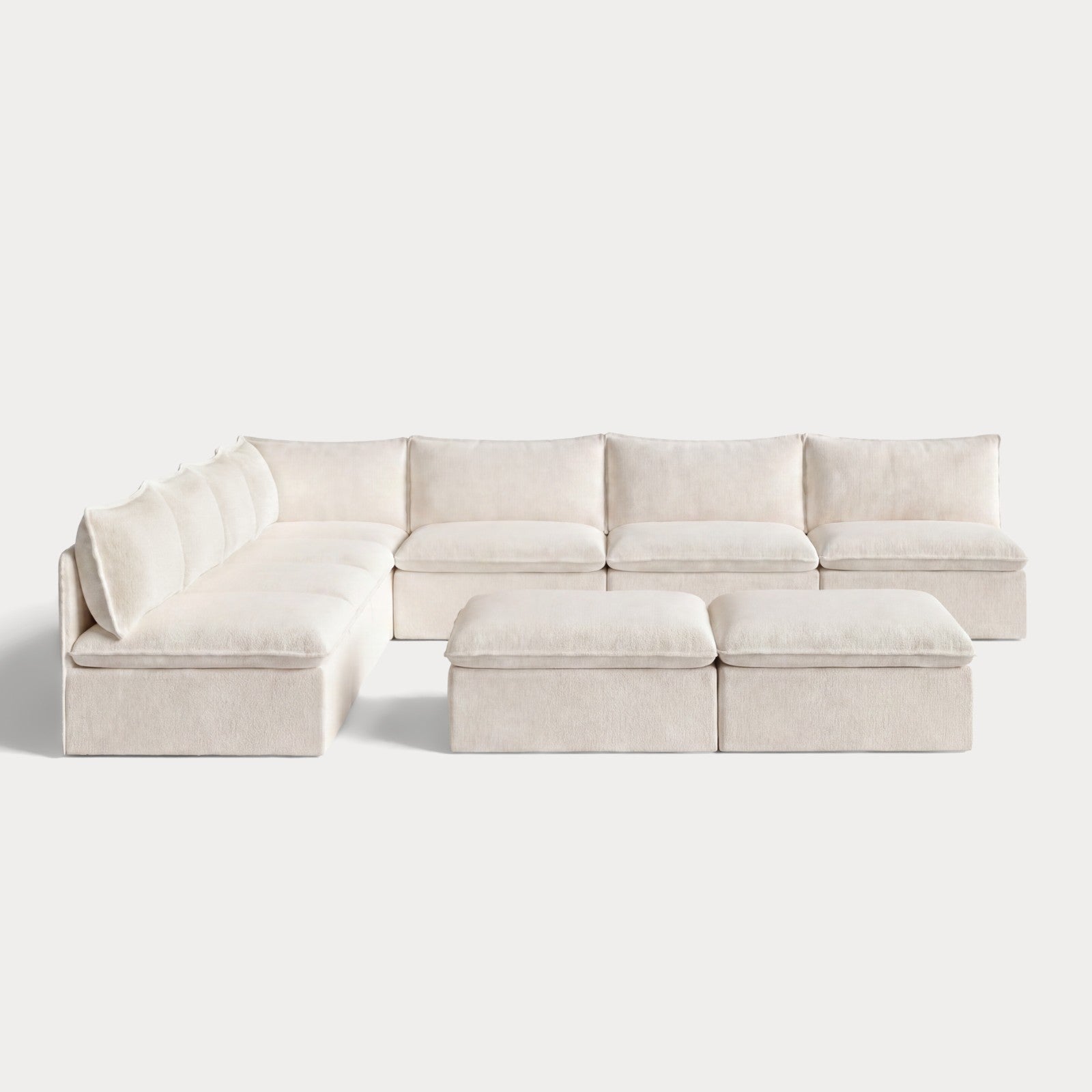 ch_front-view_7-seater-open-ends-corner-sectional-bench-ottoman-creme