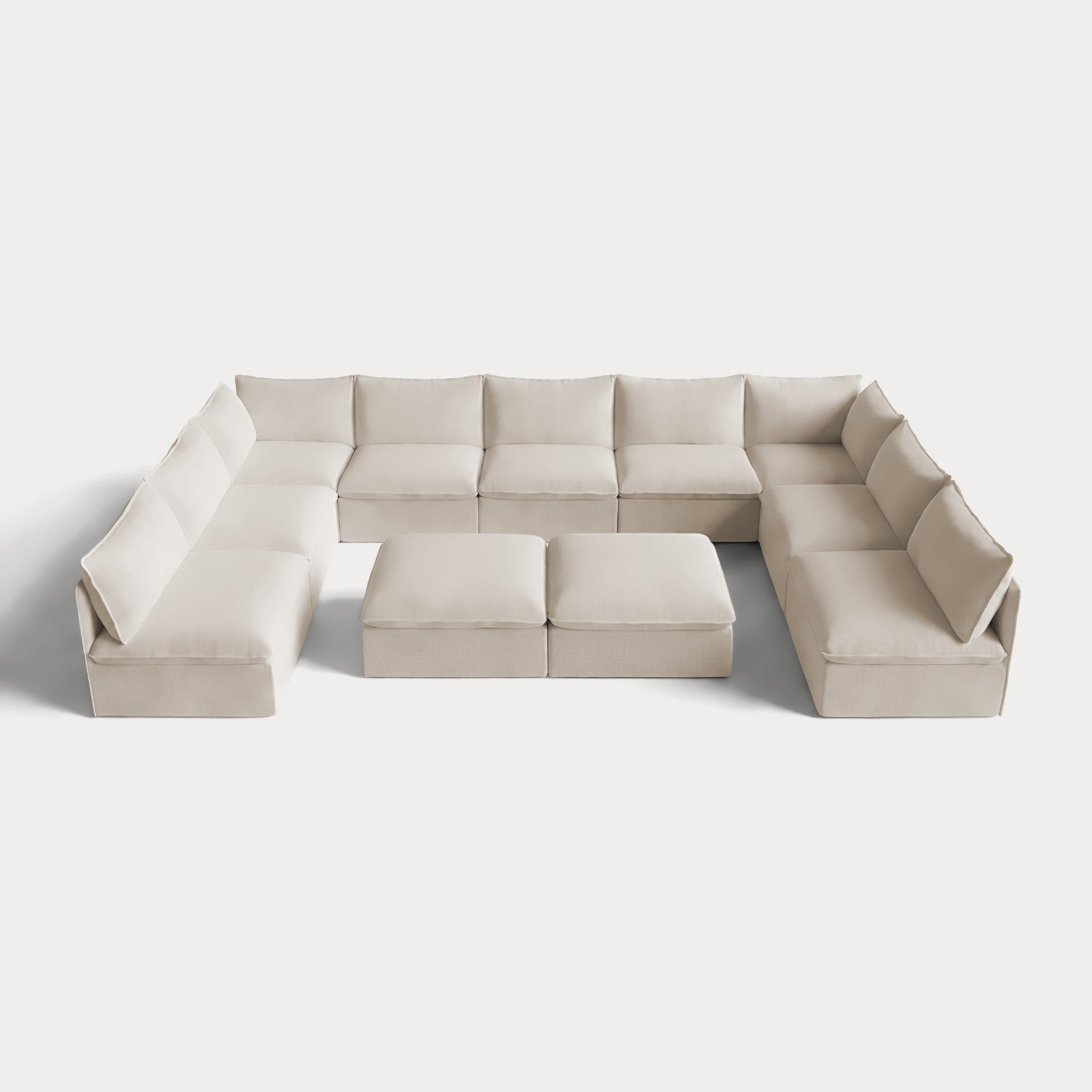 ch_front-view_9-seater-open-ends-u-sectional-bench-ottoman-chai