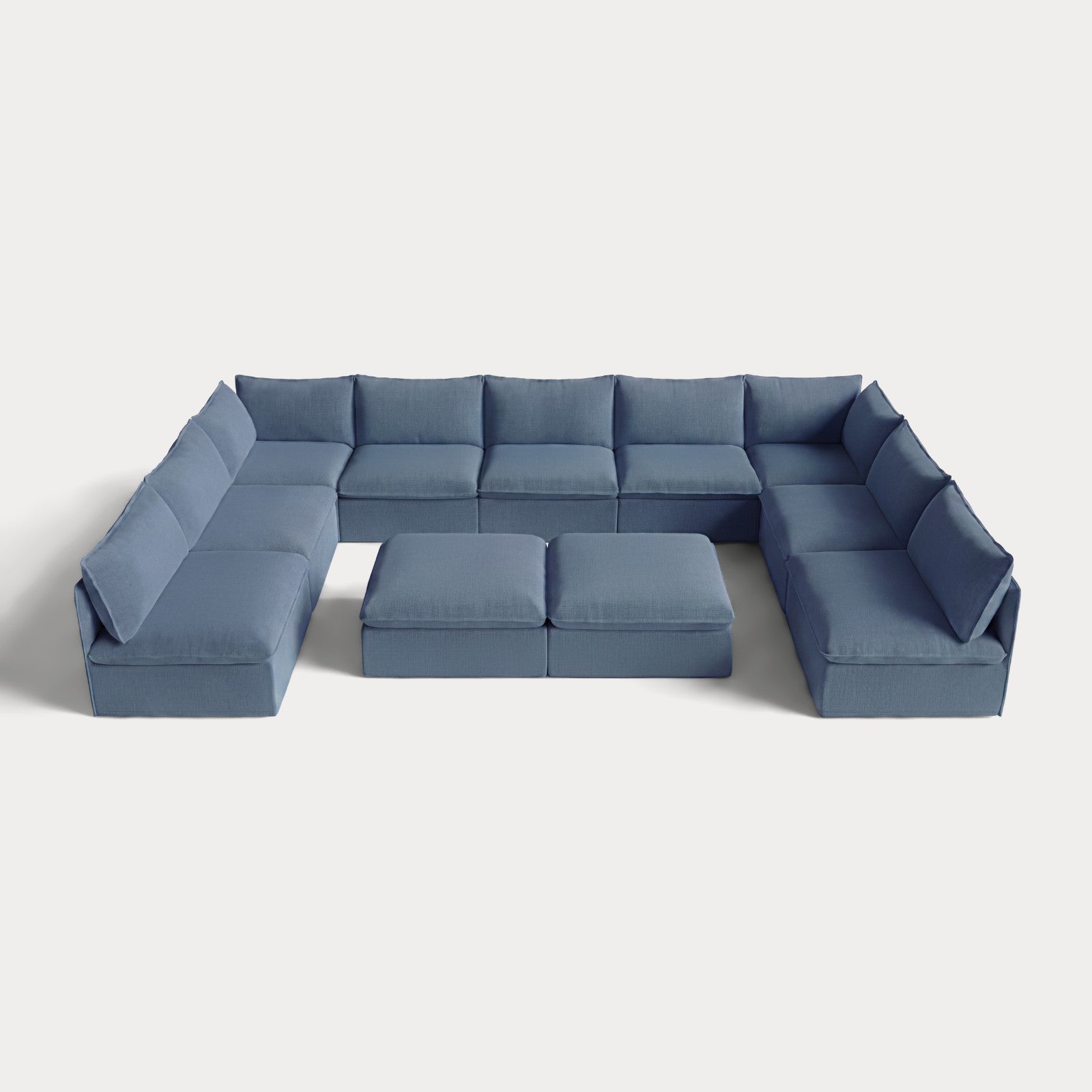 ch_front-view_9-seater-open-ends-u-sectional-bench-ottoman-ocean